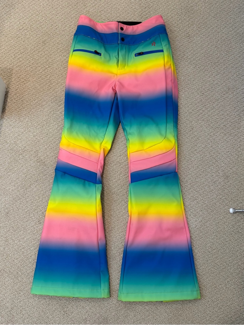 Perfect Moment - Rainbow Ski Pants - Size M